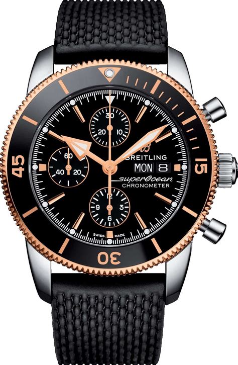 breitling superocean heritage ii chronograph 44 gold|Breitling Superocean Heritage ii 44mm.